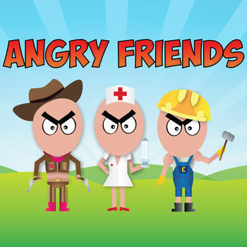 Angry Friends LOGO-APP點子