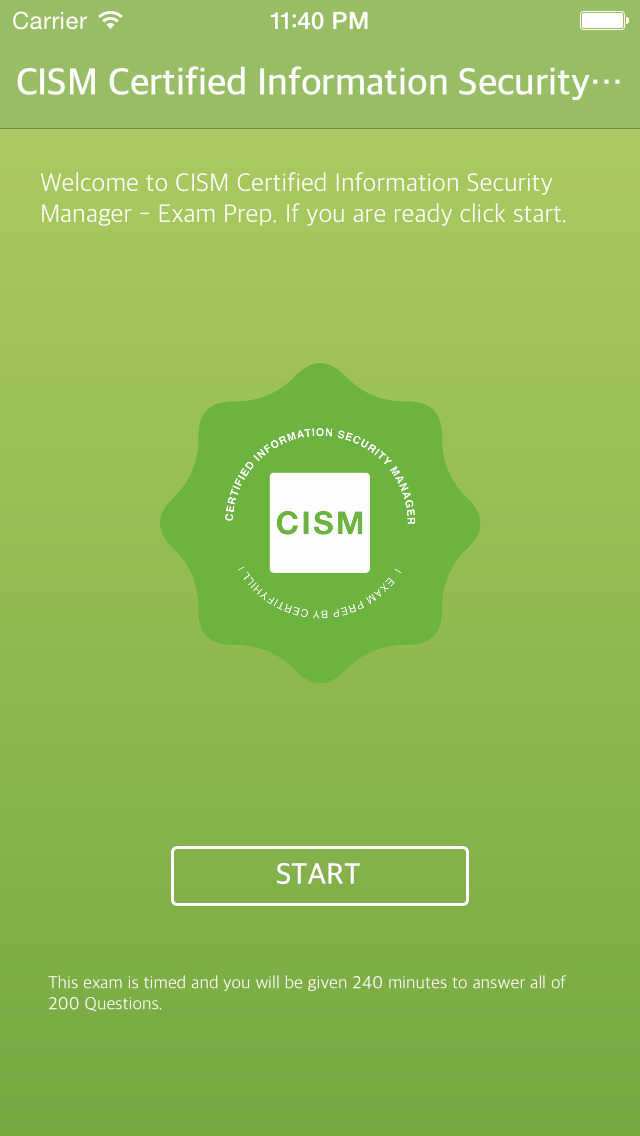 Discount CISM Code