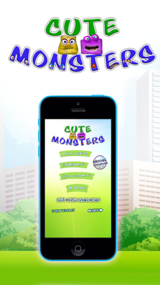Cutie Monsters - Free Match Three Puzzle Game