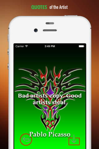 Tribal Art Theme HD Wallpaper and Best Inspirational Quotes Backgrounds Creator screenshot 3