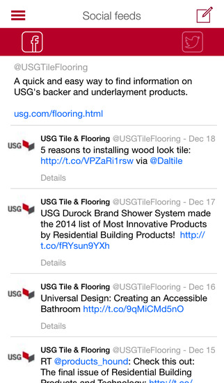 【免費工具App】USG Tile and Flooring Solutions-APP點子