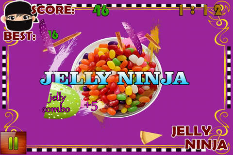 Jelly Ninja - Don't Be Clumsy And Splash The Fruit Bombs! screenshot 3