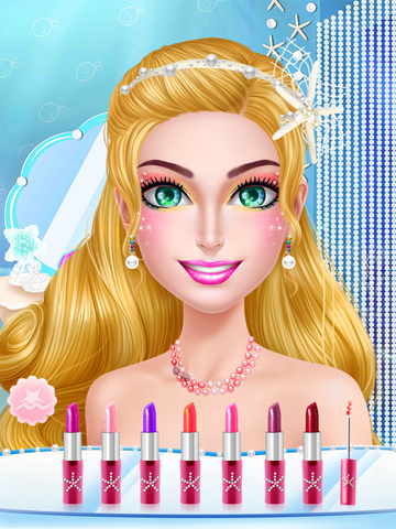 【免費遊戲App】Princess Mermaid's Beauty Salon-APP點子