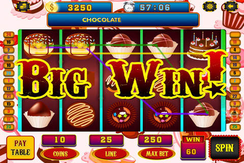 Sweet Candy & Chocolate Slots Craze Pro Real Crazy Vegas Casino Games screenshot 4