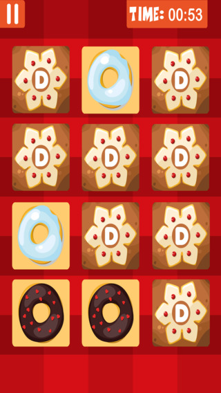 【免費遊戲App】Donuts Factory Memory Match-APP點子