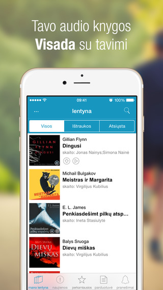 【免費書籍App】Audioteka LT - Lietuviškos audio knygos tavo telefone-APP點子
