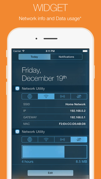 Network Utility for iOS