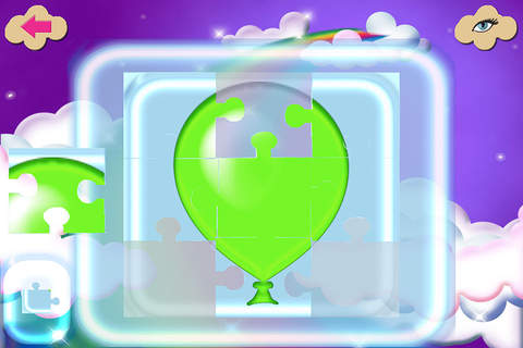 Balloons Puzzle Colors Preschool Learning Experience Game screenshot 3