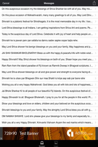 Shivaratri Messages & Images / Shiva Images / Bhoolenath Pictures / Bholenath Images / Shivji Wallpapers screenshot 3