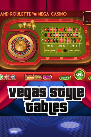 Vegas Grand Roulette Mega Casino - Hit It Rich in Bingo & Poker Jackpot Free Game screenshot 3