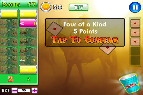 ````A Yatzy Jackpot Wild West Journey Top Dice Games of Blast in Vegas Casino Free screenshot 4