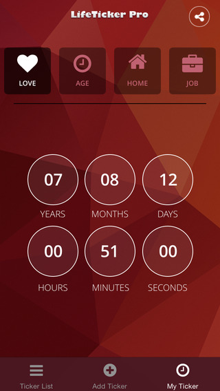 【免費生活App】LifeTicker Pro - Ultimate Countdown Event Reminder & Life Analytics!-APP點子