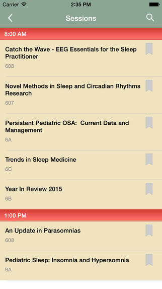 【免費醫療App】SLEEP 2015 Meeting-APP點子