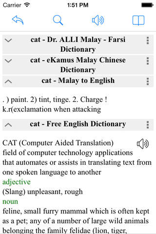 Malay Dictionary & Offline English Translator screenshot 2