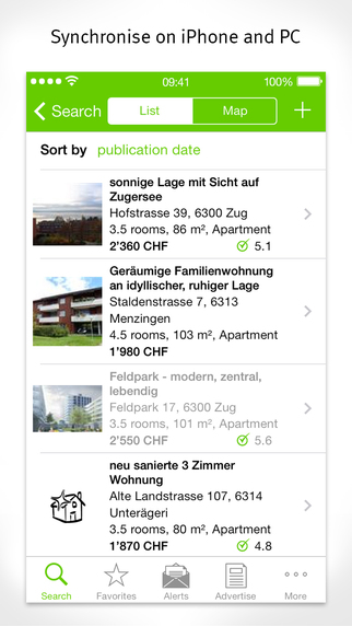 【免費商業App】Property Switzerland: Flat or house, renting, buying or listing – comparis.ch-APP點子