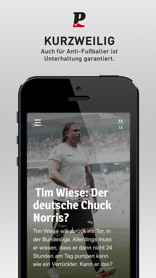 【免費運動App】Mit Picke. - Denn der Fußball schreibt die besten Geschichten-APP點子