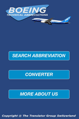 Boeing Technical Abbreviations screenshot 4