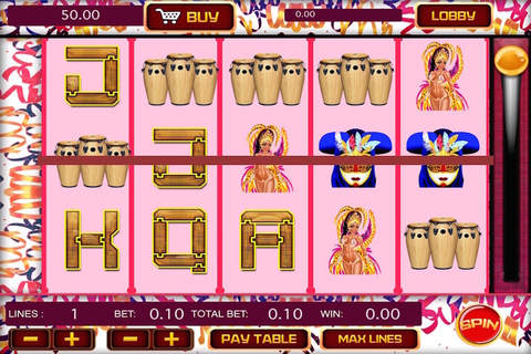 A Carnaval Festival 2015 Slots Machine : Dragon-Play Casino Spin and Win The Big Jackpot screenshot 2
