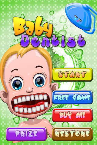 Baby Dentist Hospital Free - Uber Fun Kids Games for Girls screenshot 2