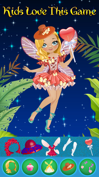 【免費遊戲App】My Magic Little Secret Fairy Land BFF Dress Up Club Game - Free App-APP點子