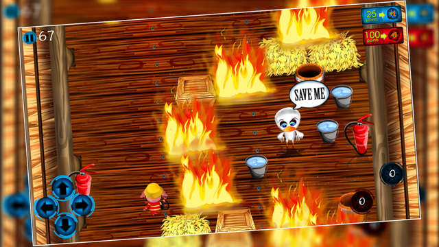 【免費遊戲App】Farm Animal Firefighter Escape : The Hot Inferno Fire Barn - Gold Edition-APP點子