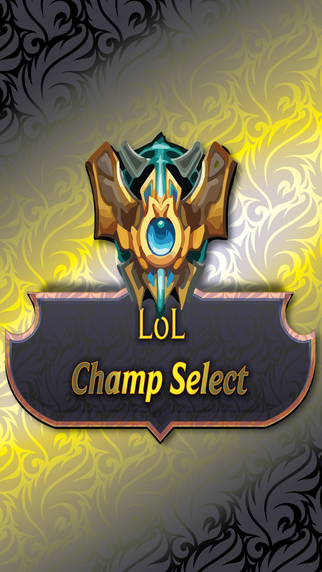 LoL Champ Select - League of Legends Edition