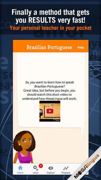 Learn Brazilian Portuguese +