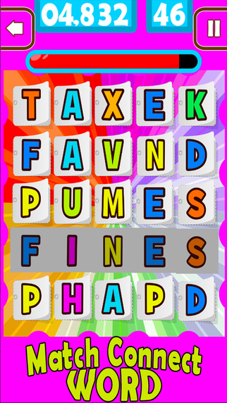 【免費遊戲App】Match Connect Word-APP點子