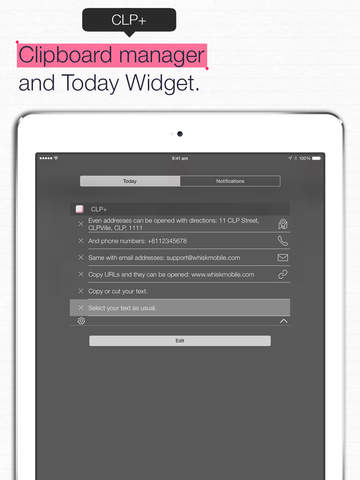 【免費工具App】CLP+ Copy & Paste Clipboard Manager with Today Widget-APP點子