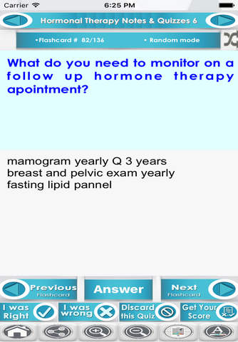 Hormonal Therapy3000 Flashcards screenshot 2