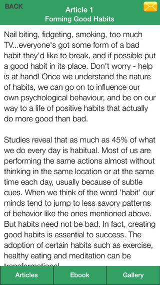 【免費生活App】Good Habits Guide - A Guide To Changing Your Bad Habits To Good Habits !-APP點子