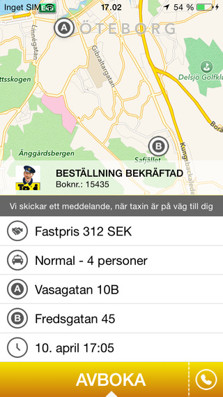 【免費旅遊App】Taxi Göteborg-APP點子