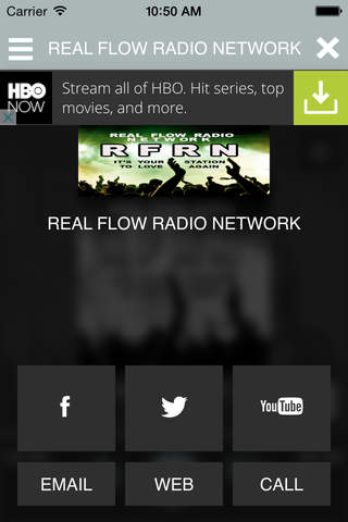 Real Flow Radio Network screenshot 3