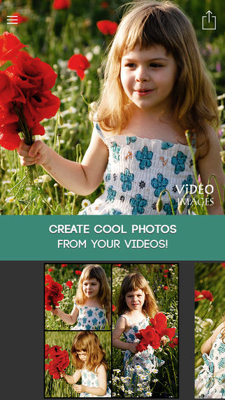 Video Images - Convert your vids to cool fotos and share on social networks