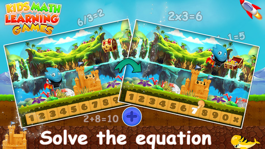 【免費遊戲App】Kids Math Learning Games-APP點子