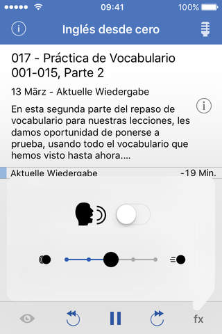 OnePodcast – Edición “Inglés desde cero” screenshot 2