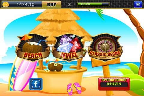 Classic Jewel Casino with Xtreme Diamond Slot Machine Fortune in Vegas Free screenshot 2