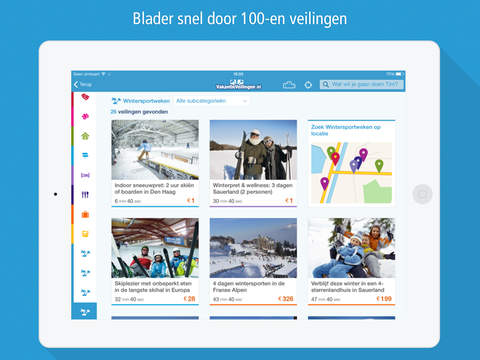 【免費旅遊App】VakantieVeilingen - Dagje uit-APP點子
