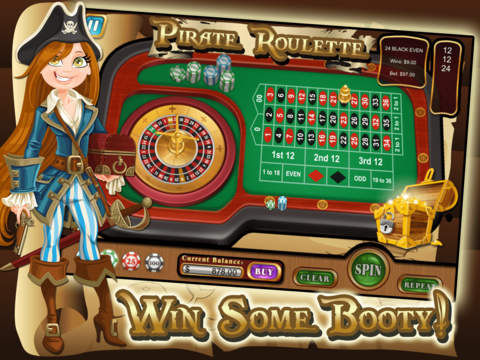 【免費遊戲App】Ahoy Despicable Pirate Roulette - Plunder Booty From The Caribbean Cove-APP點子