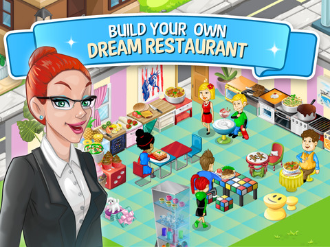 【免費遊戲App】Restaurant Town-APP點子