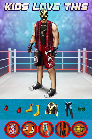 A Top Power Wrestler Heroes Dress Up Game - My Wrestling Legends Edition - No Adverts screenshot 3