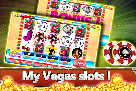 Ace Classic New Vegas Slots - Win 777 & Golden Bonanza in Progressing Jackpot Slot Machine screenshot 2
