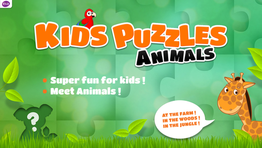Kids Puzzle Animals