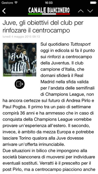 【免費運動App】Canale Bianconero TMW-APP點子