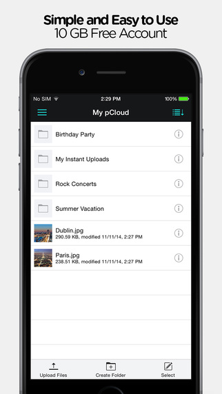 【免費工具App】pCloud - Free Cloud Storage For Your Files-APP點子