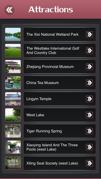 【免費旅遊App】Hangzhou Offline Travel Guide-APP點子