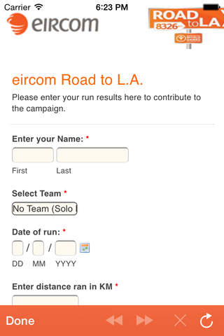 eircom Road to L.A. screenshot 2