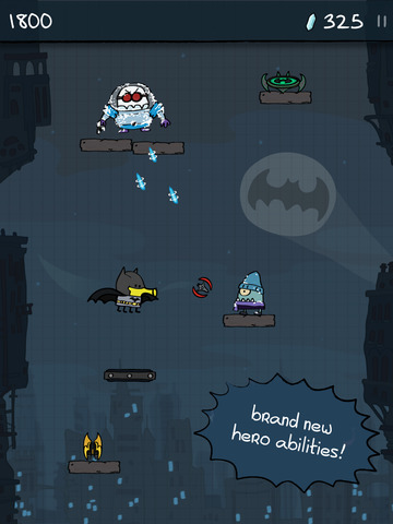 Doodle Jump DC Super Heroes screenshot