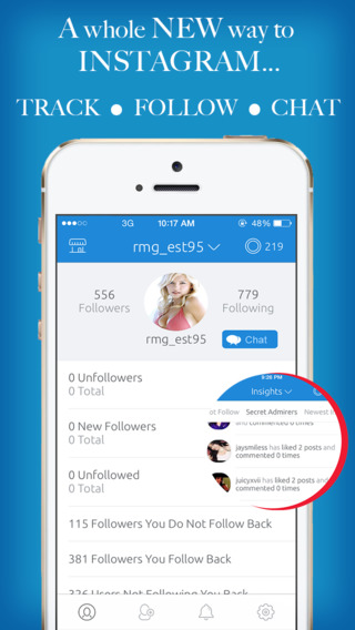 Instafollow+ DM - Direct Messenger Tool For Instagram Users. Get Instagram followers find unfollower
