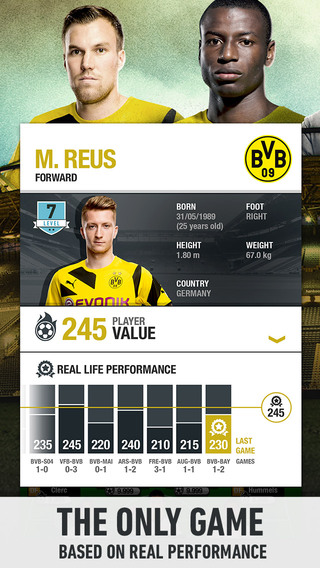 【免費遊戲App】BVB Fantasy Manager 2015-APP點子